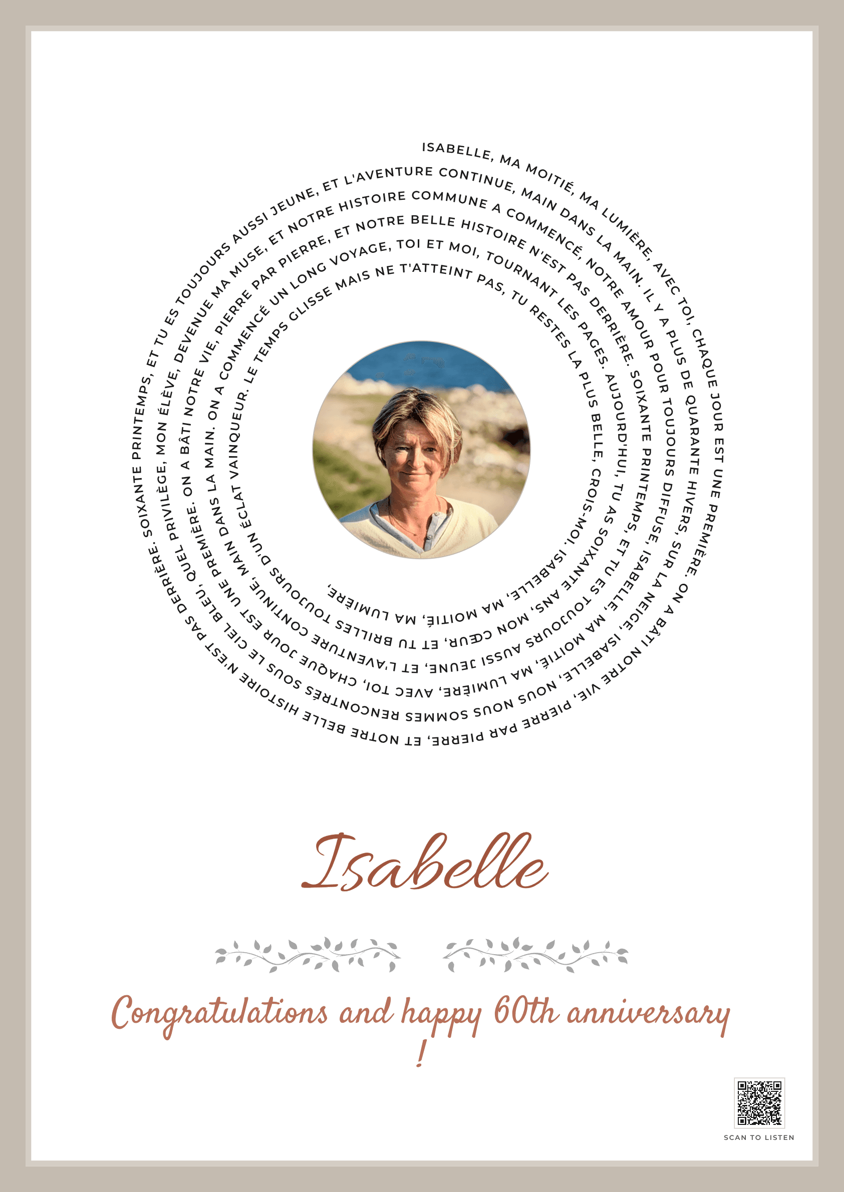 Isabelle, Mon Amour